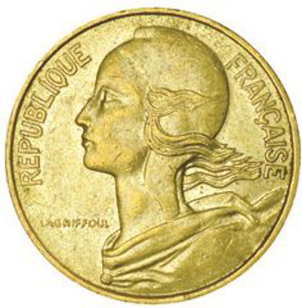 Picture of France, Pre Euro 9 Coin Set
