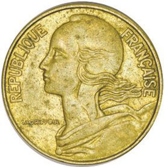 Picture of France, Pre Euro 9 Coin Set