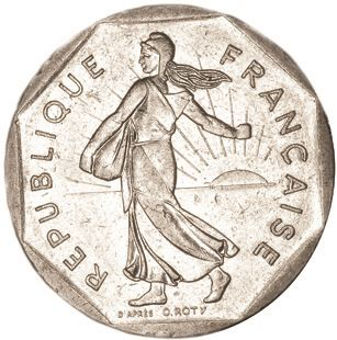 Picture of France, Pre Euro 9 Coin Set