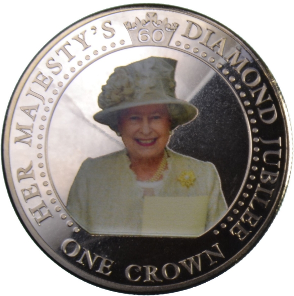 Picture of Tristan da Cunha, Diamond Jubilee Crown 2012