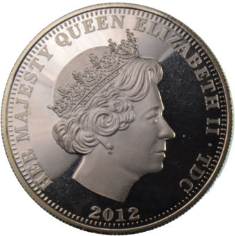 Picture of Tristan da Cunha, Diamond Jubilee Crown 2012