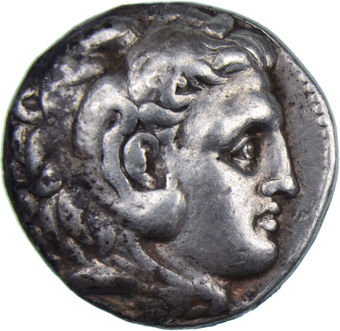 Alexander the Great (336-323 BC), Silver Tetradrachm Very Vine |