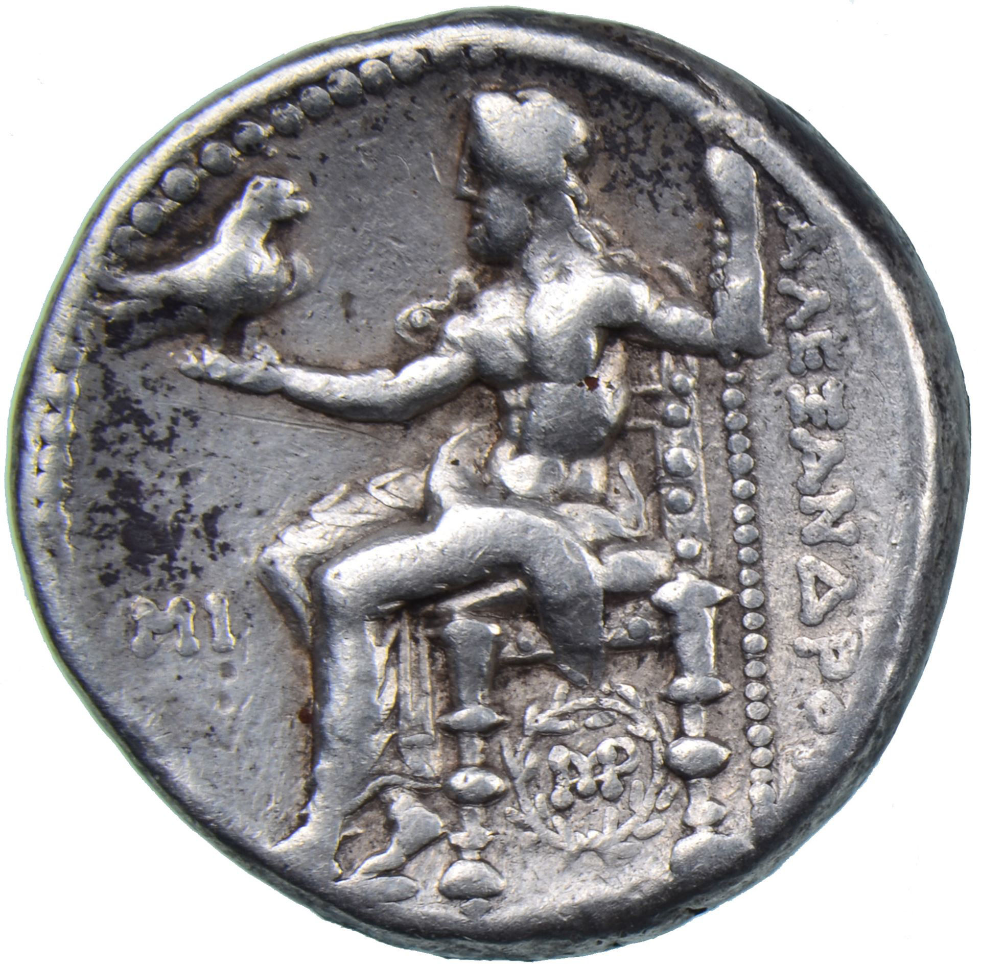 Alexander the Great (336-323 BC), Silver Tetradrachm Very Vine