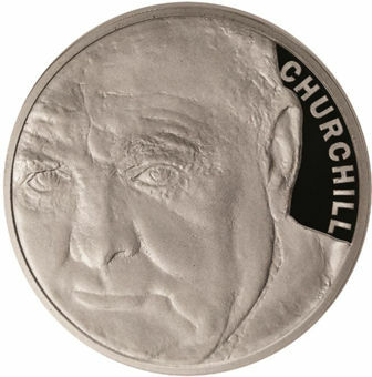 Picture of Solomon Islands, £5 Churchill Silver Proof 2015