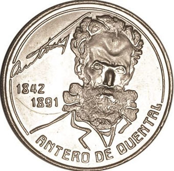 Picture of Portugal, 100 Escudos 1991 Antero de Quental