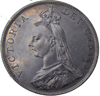 Picture of 1887 Double Florin A1 Extremely Fine