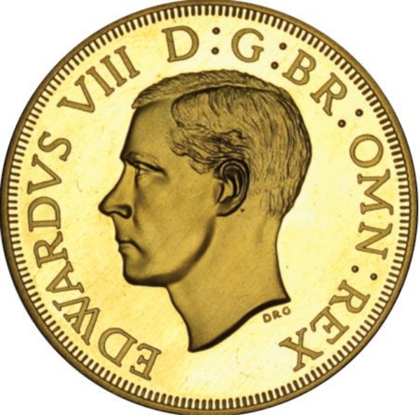 Picture of Australia, Edward VIII ,'Crown' Short Obv Legend, Goldine