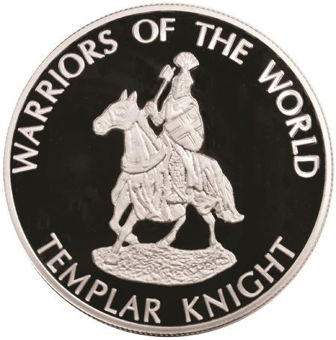 Picture of Congo, Roll of 12 Warrior Crowns Proof Silver Plated