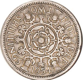 Picture of Elizabeth II, Complete date set of Florins