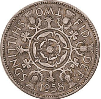 Picture of Elizabeth II, Complete date set of Florins
