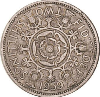 Picture of Elizabeth II, Complete date set of Florins
