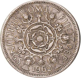 Picture of Elizabeth II, Complete date set of Florins