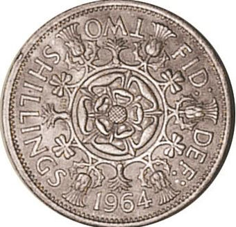 Picture of Elizabeth II, Complete date set of Florins