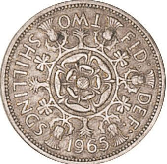 Picture of Elizabeth II, Complete date set of Florins