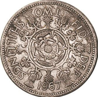 Picture of Elizabeth II, Complete date set of Florins