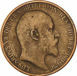 Picture of Edward VII, Penny 1906 Very Good