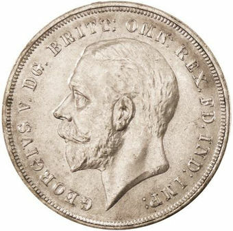 Picture of George V, Crown (Rocking Horse Commemorative) 1935 Unc