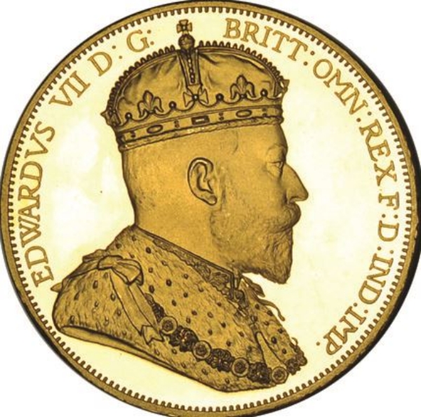 Picture of Ireland, Edward VII Goldine Crowned