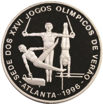 Picture of St. Thomas & Prince, Rare Olympic Roll 12 Crowns