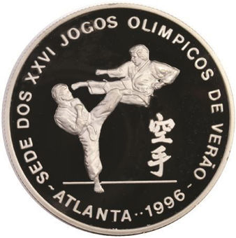 Picture of St. Thomas & Prince, Rare Olympic Roll 12 Crowns