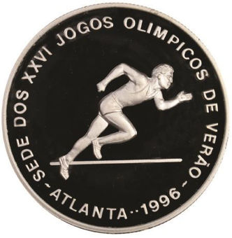 Picture of St. Thomas & Prince, Rare Olympic Roll 12 Crowns