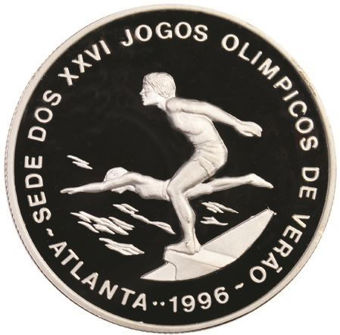 Picture of St. Thomas & Prince, Rare Olympic Roll 12 Crowns