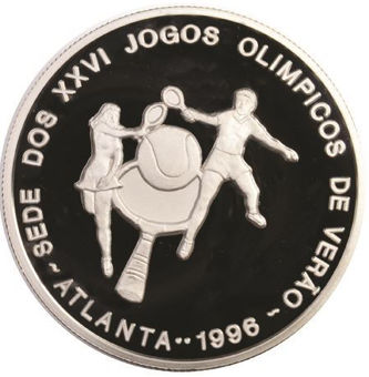 Picture of St. Thomas & Prince, Rare Olympic Roll 12 Crowns