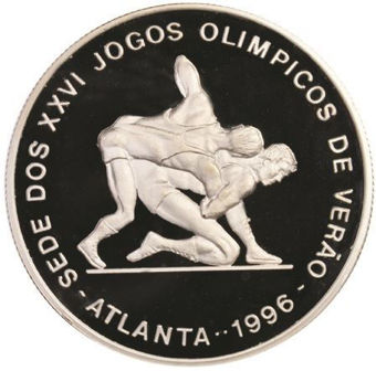 Picture of St. Thomas & Prince, Rare Olympic Roll 12 Crowns