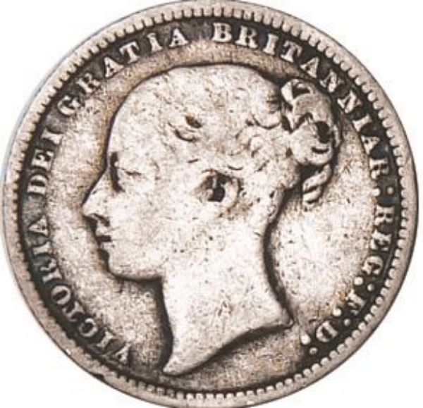 Picture of Victoria, Shilling (Young Head) Fair
