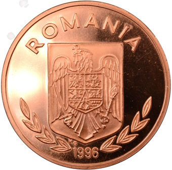 Picture of Romania, Gymnast Olympics Copper Piedfort