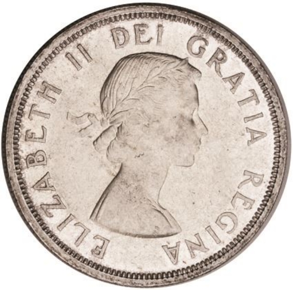 Picture of Canada, 1953 Coronation Dollar EF