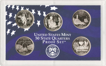 Picture of United States of America, US Quarter Proof Set, 2003