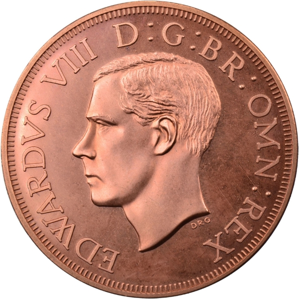 Picture of Australia, Edward VIII ,'Crown' Short Obv Legend, Copper