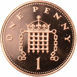 Picture of Elizabeth II, One Penny 1984 Proof