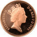 Picture of Elizabeth II, One Penny 1989 Proof