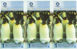 Picture of Antarctica 1 Dollar 2011 Plastic Uncut Sheet 3 Unc