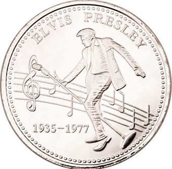 Picture of Elvis silver coloured