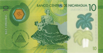 Picture of Nicaragua 10-100 Cordobas Polymer Unc