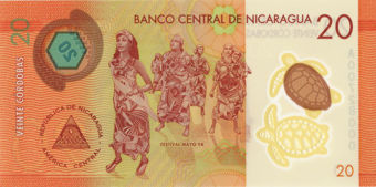 Picture of Nicaragua 10-100 Cordobas Polymer Unc