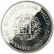 Picture of Elizabeth II, £5 (The Queen & Prince Philip) 1997 Silver Crownsized Proof