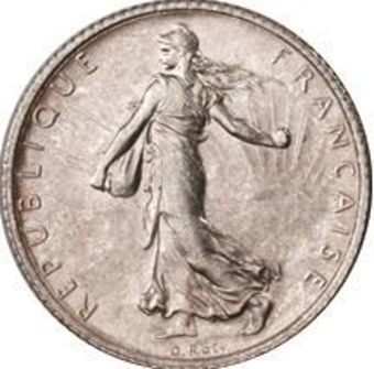 Picture of France, 3 Coin Set 1916 Extremely Fine