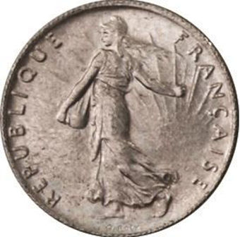 Picture of France, 3 Coin Set 1916 Extremely Fine