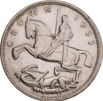 Picture of George V, Silver & Bronze 1935 Type Set