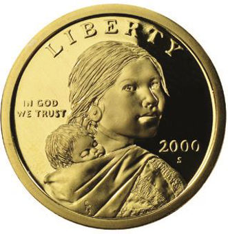 Picture of United States of America, Lewis, Clark & Sacagawea Proof Dollars