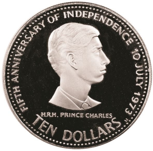Picture of Bahamas, Prince Charles $10.00