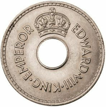 Picture of Fiji, Edward VIII 1 Penny Choice Uncirculated