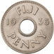 Picture of Fiji, Edward VIII 1 Penny Choice Uncirculated