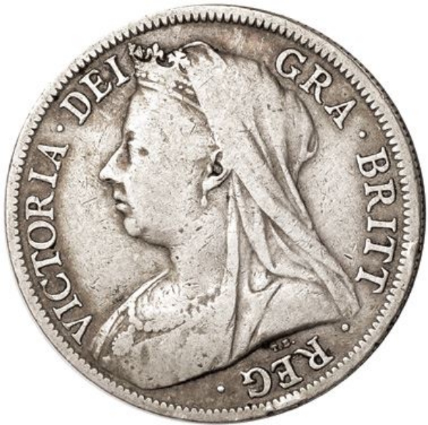 Picture of Victoria, Halfcrown (Old Head) Fine
