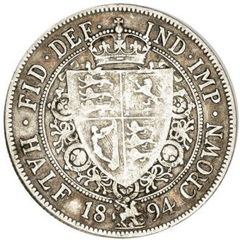 Picture of Victoria, Halfcrown (Old Head) Fine