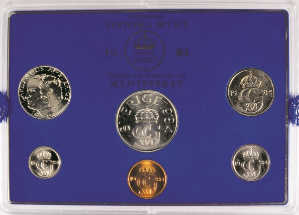 Picture of Sweden, 1984 Mint Set